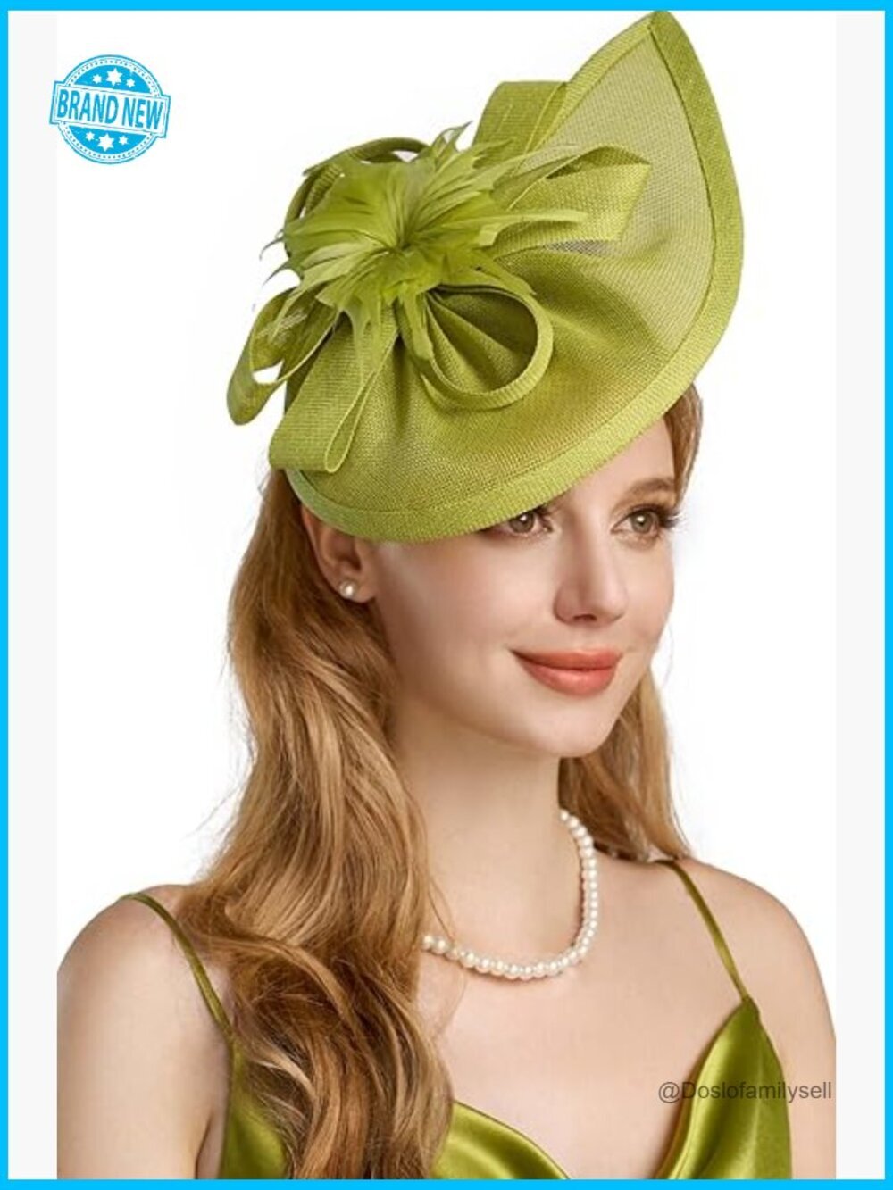 Fascinator Hat for Women Kentucky Derby Church Wedding Cocktail Tea Party Derb